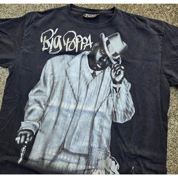 Vtg Y2k Brooklyn Mint The Notorious B.I.G. Biggie Smalls Rap Tee T Shirt 2XL - Picture 2 of 6